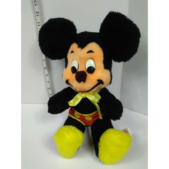 Mickey & Minnie Mouse Set Plush Animal 13" Toy Walt Disney World Disneyland Doll - Picture 8 of 12